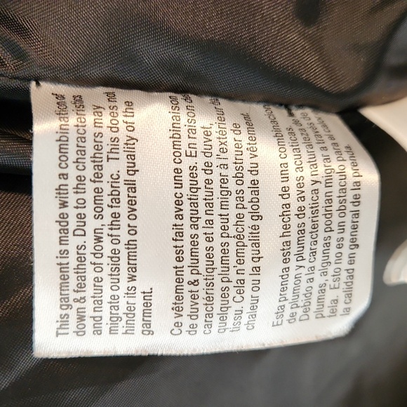 Michael Kors faux fur hooded down filled mid-length winter coat puffer black - Picture 9 of 14